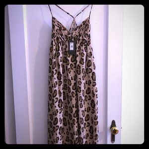 Armani exchange leopard print maxi dress. Size 4